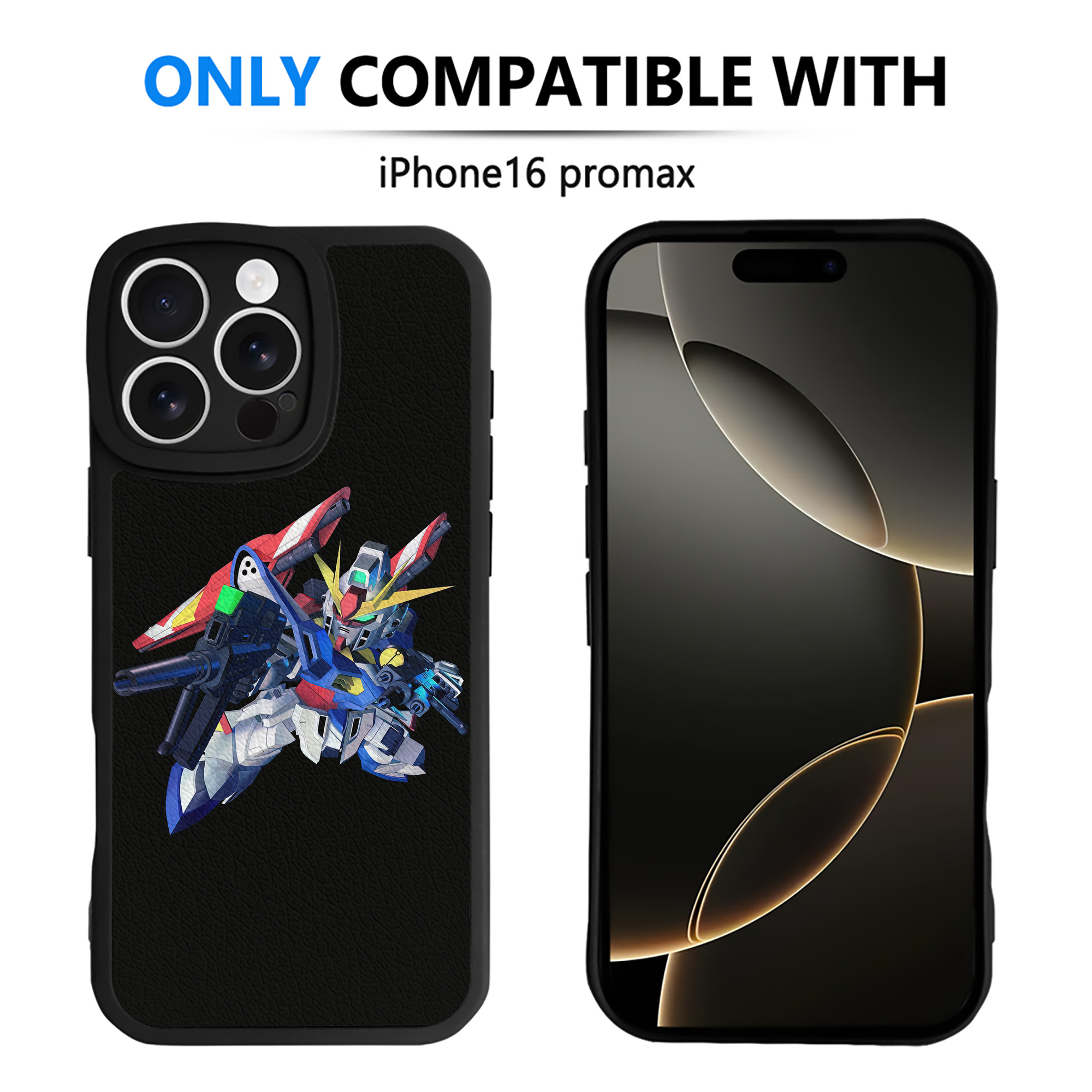 （画像用） 機動戦士ガンダム Mobile Suit Gundam 【iPhone 16シリーズ対応】シリコンスマホケース（レザー調） 材質：シリコン